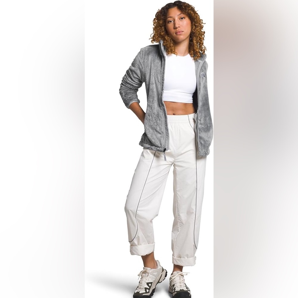 ⭐️ THE NORTH FACE Women’s Osito Full
Zip Fleece Jacket Gray Size MEDIUM - Picture 1 of 16